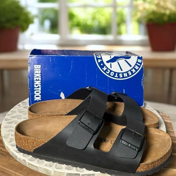 Birkenstock Arizona Regular Fit two Strap Sandal Slide Size 44 EU - Picture 3 of 12